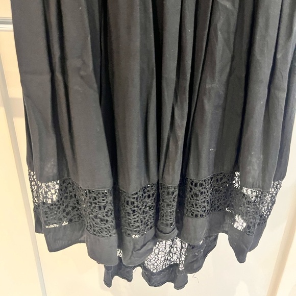 Blessed are the meek Elegant Black Lace Women's Top - Picture 3 of 5